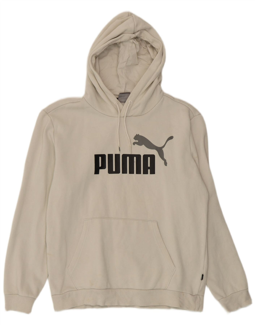 Puma Herren Graphic Hoodie Pullover Mittelbeige Baumwolle