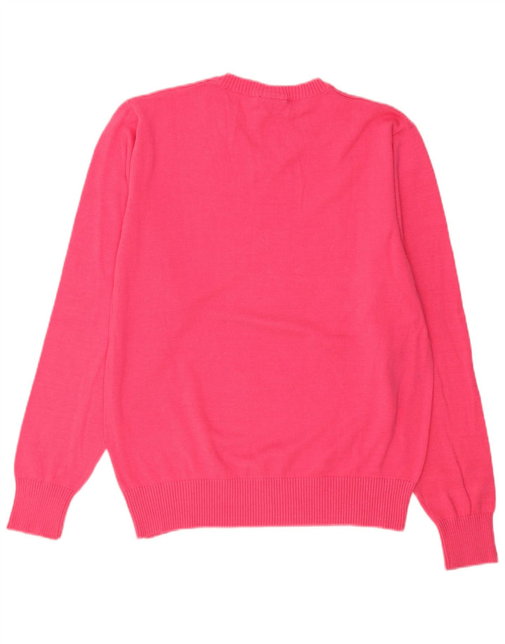 Lotto Damen-Pullover mit V-Ausschnitt, UK 16, Größe L, Rosa