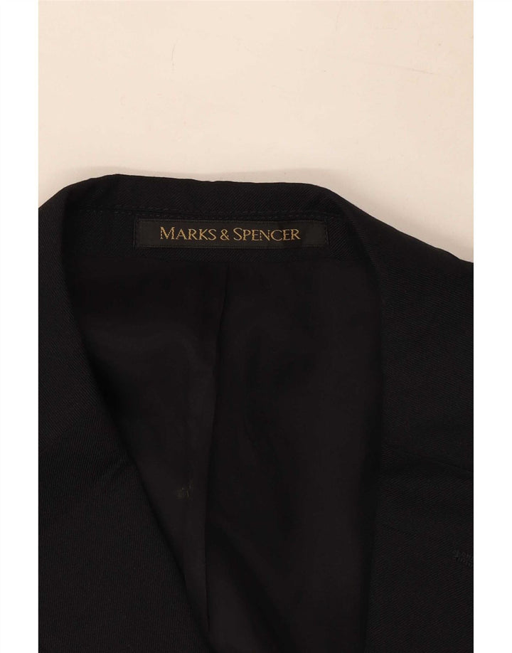 Marks & Spencer Herren St. Michael 3-Knopf-Blazerjacke UK 44 XL Marineblau