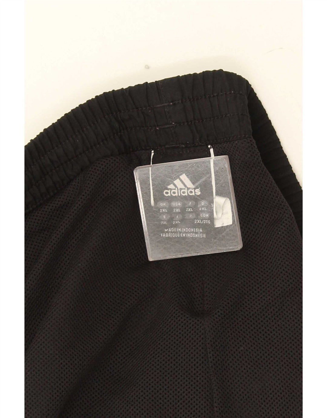 Adidas Herren Trainingshose 2XL Schwarz Polyester