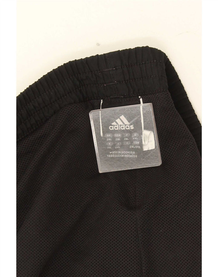 Adidas Herren Trainingshose 2XL Schwarz Polyester