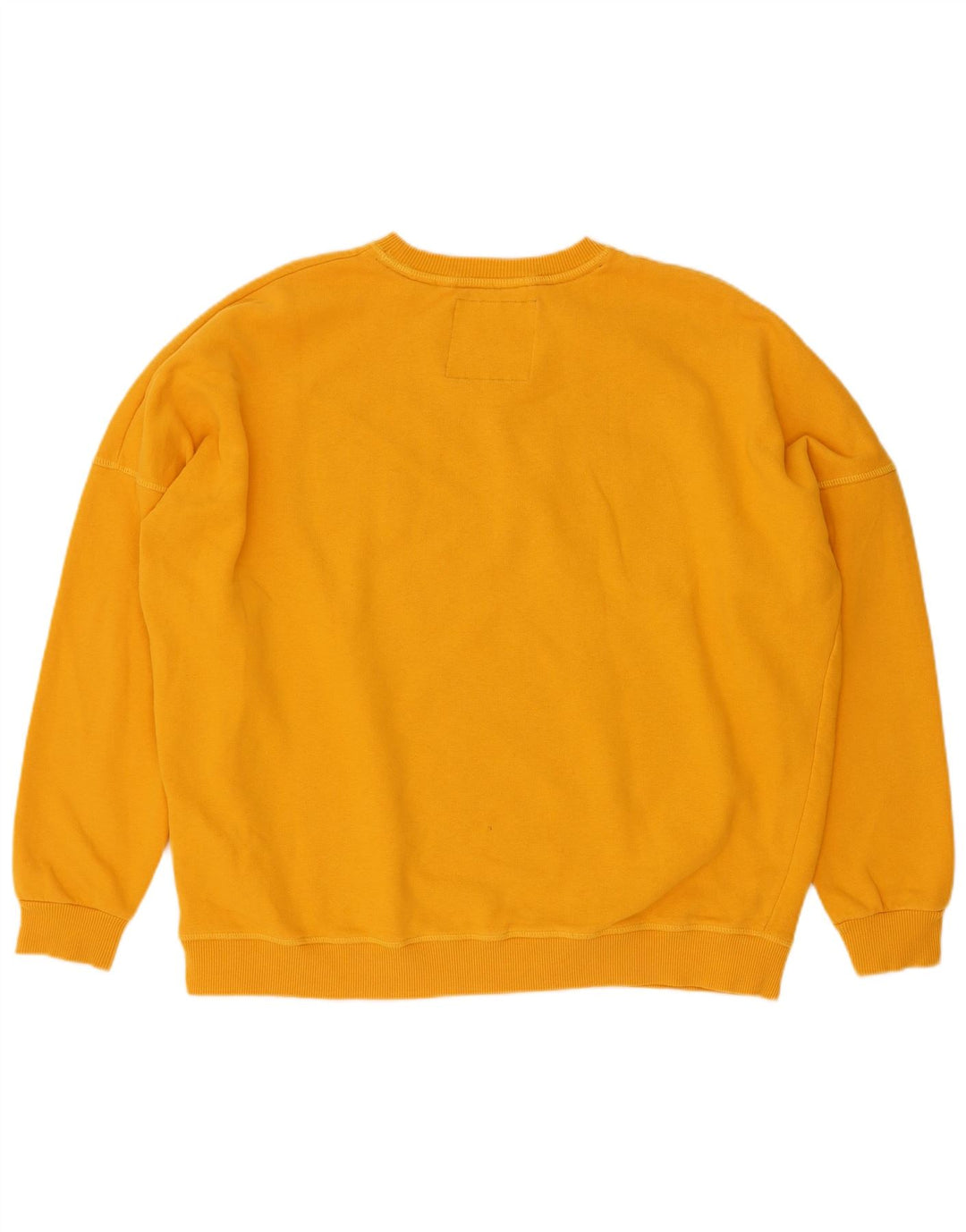 Superdry Damen-Sweatshirt mit Grafik-Übergröße, Größe UK 12, Mittelgelb