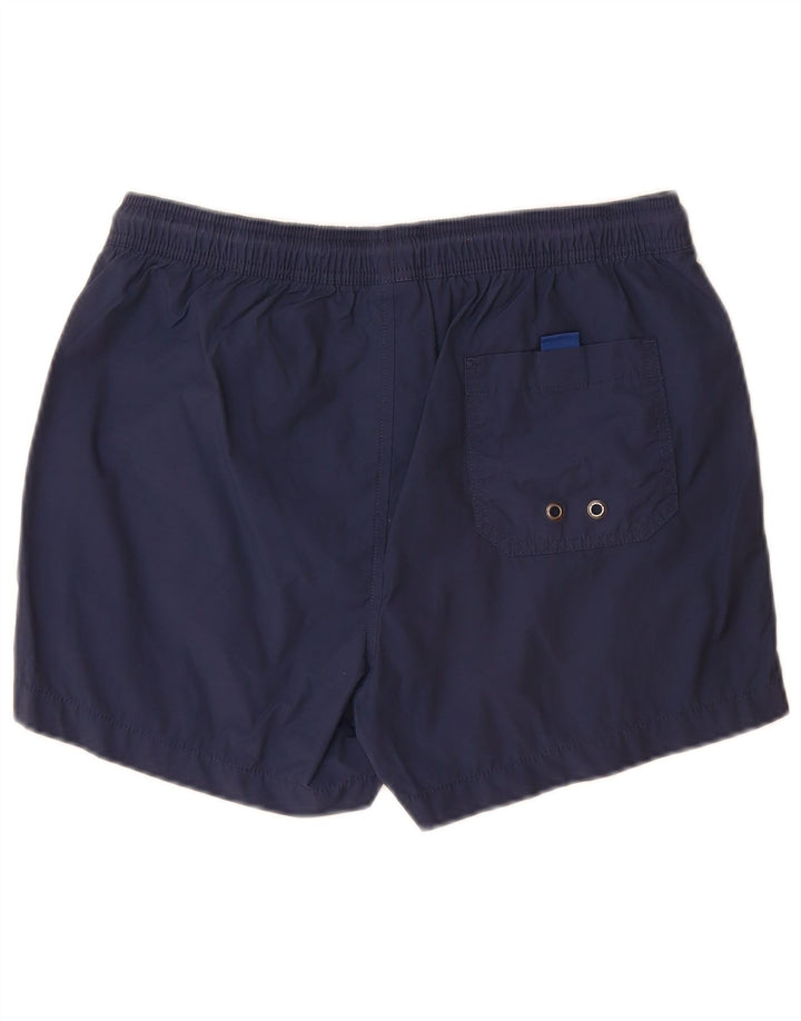 North Sails Herren-Badeshorts aus mittlerer marineblauer Baumwolle