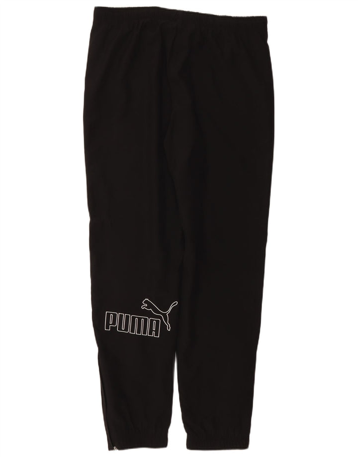 PUMA Herren Graphic Trainingshose Jogger Medium Schwarz