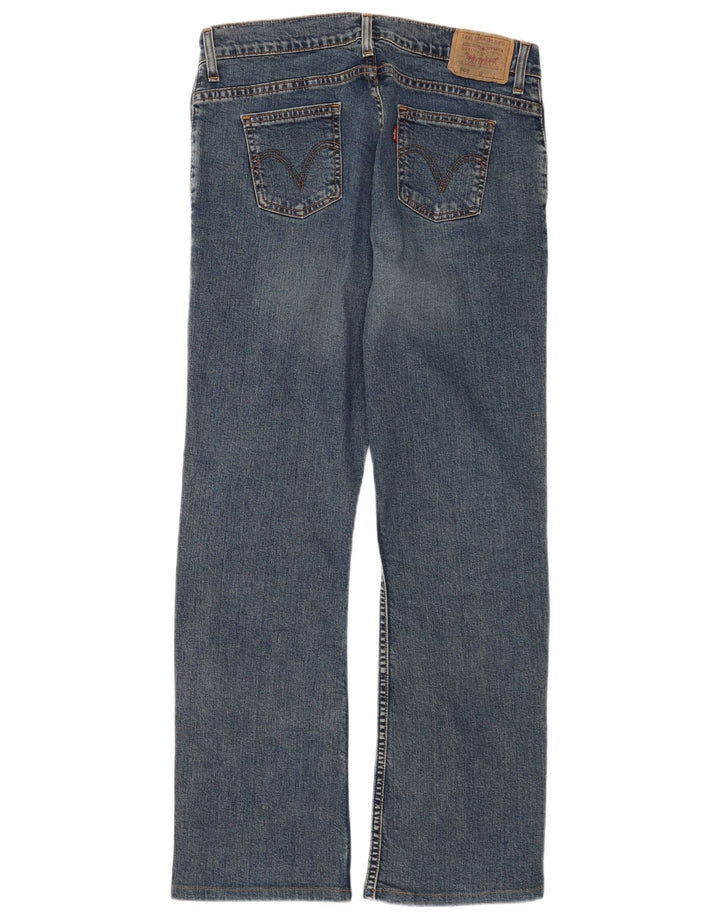Levi's Damen 560 Straight Jeans W30 L29 Blaue Baumwolle