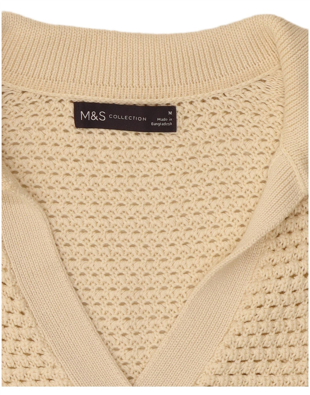 Marks & Spencer Damen Kurzarm-Polo-Pullover, Gr. 14, Mittel B