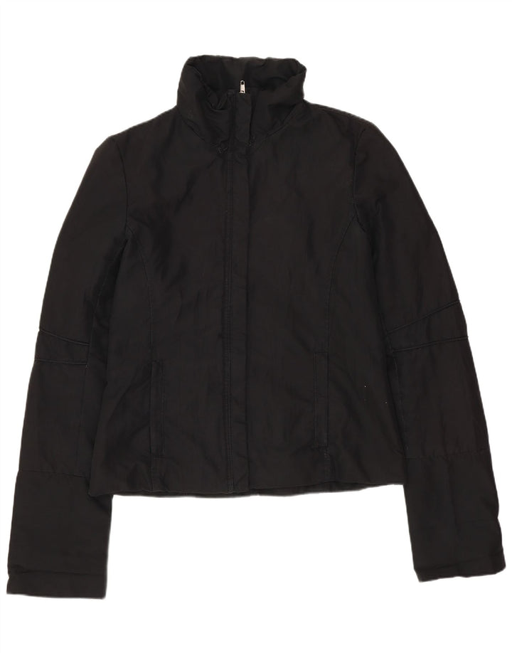 Blumarine Damen Blugirl Wattierte Jacke IT 40 Small Schwarz Polyester