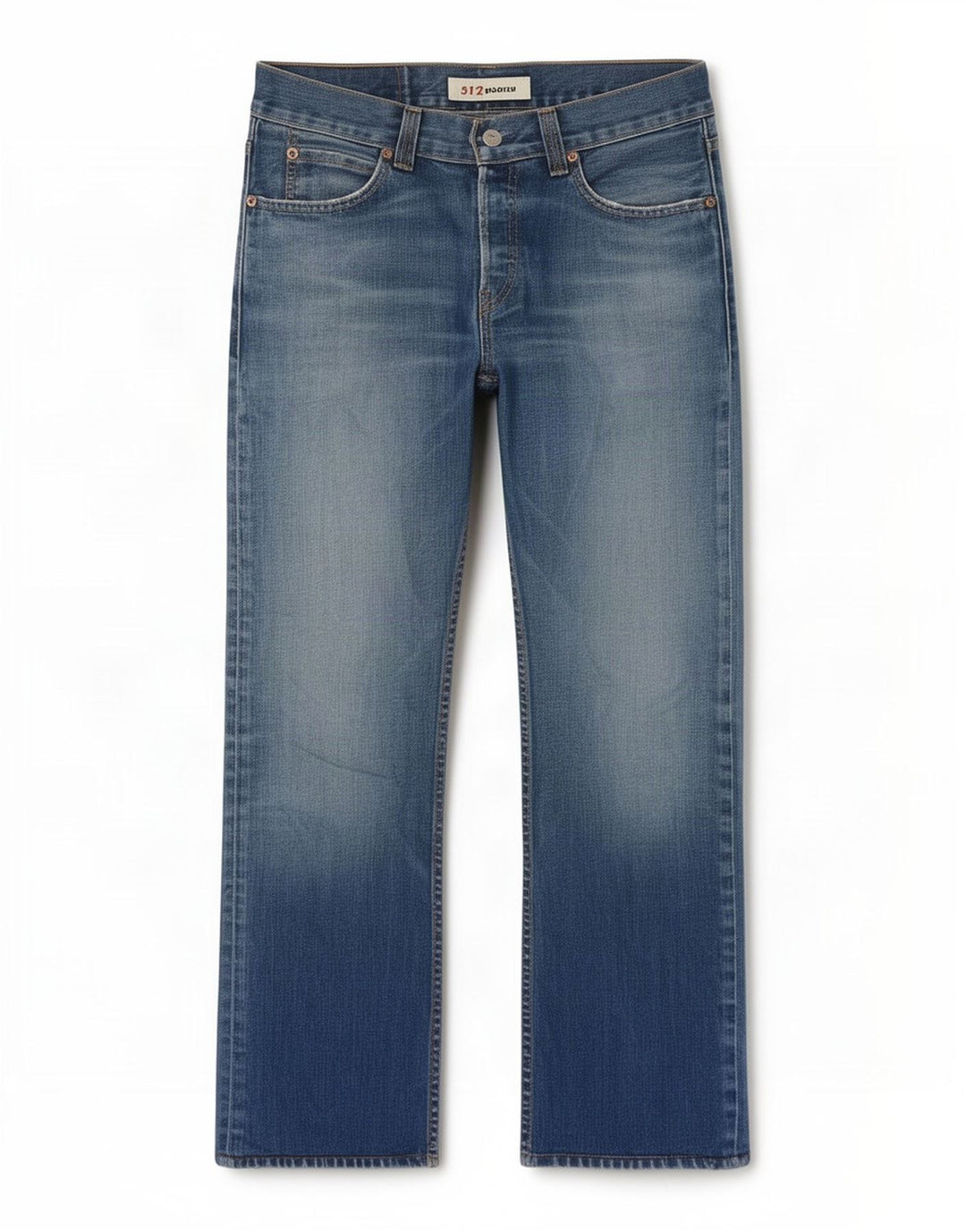 Levi's Herren 512 Bootcut Jeans W31 L28 Blaue Baumwolle