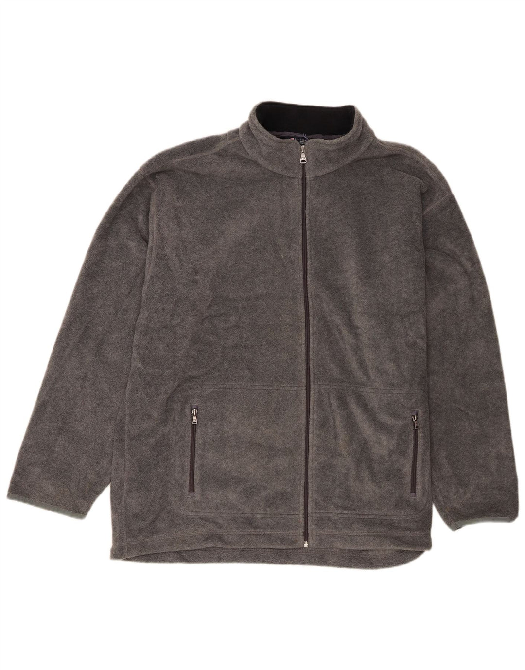 Marks & Spencer Herren Fleecejacke UK 42 XL Grau Polyester
