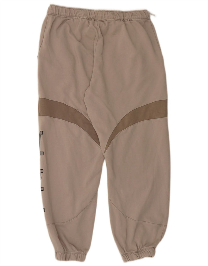 Nike Herren-Trainingsanzug-Hose mit Grafik, mittelbeigefarben, Farbblock