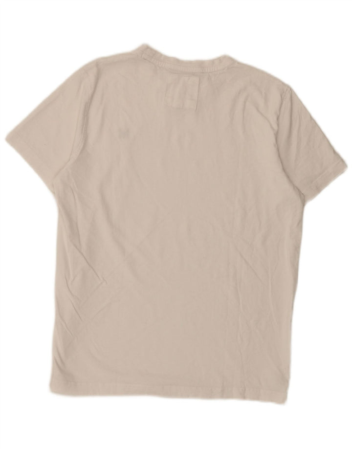 Crew Clothing Herren T-Shirt Top Mittelweiß