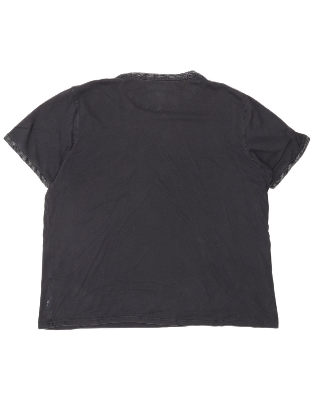TED BAKER Herren T-Shirt Top 2XL Marineblau Baumwolle