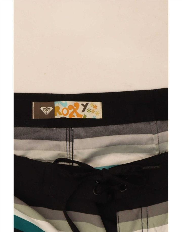 Roxy Herren-Badeshorts mit Grafik, mittelschwarz gestreift