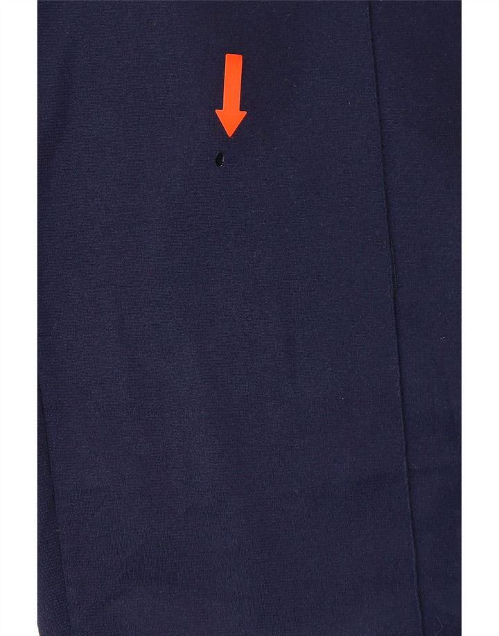 CHAMPION Mens Graphic Tracksuit Trousers Large  Navy Blue Vintage Champion and Second-Hand Champion from Messina Hembry 