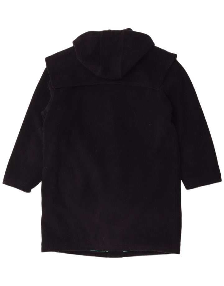 Ouragan Herren-Dufflecoat mit Kapuze, UK 38, mittleres Marineblau