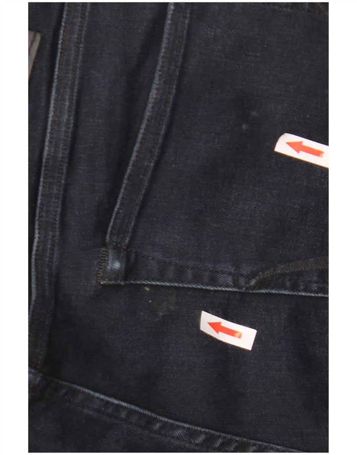 All Saints Herren-Zigaretten-Slim-Jeans, W32, L32, marineblaue Baumwolle