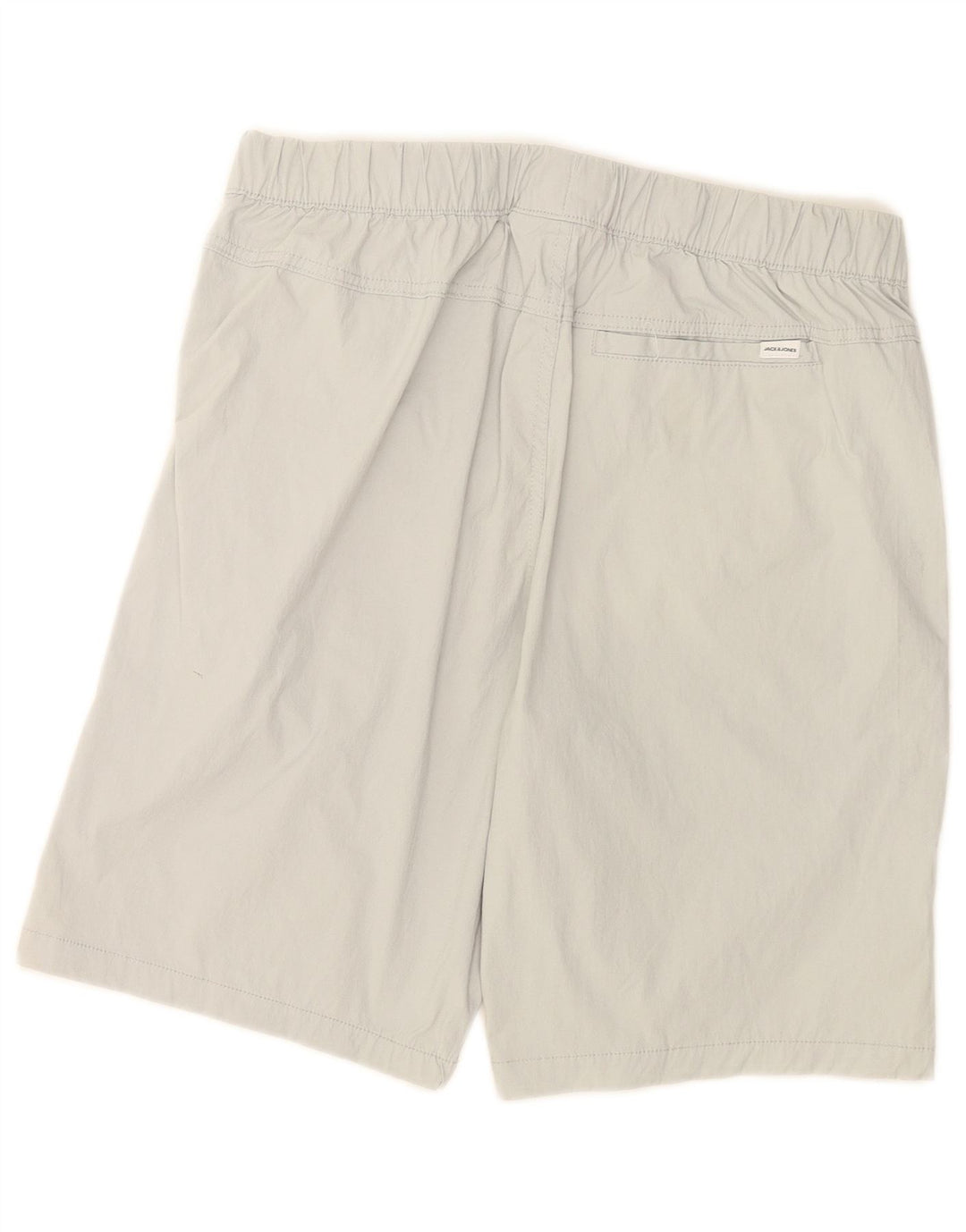 Jack & Jones Herren-Chinoshorts, Größe L, W34, graues Nylon
