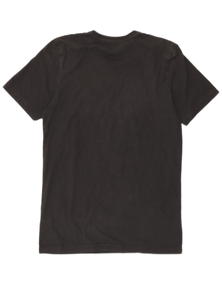 Adidas Herren Grafik T-Shirt Top Medium Schwarz Baumwolle