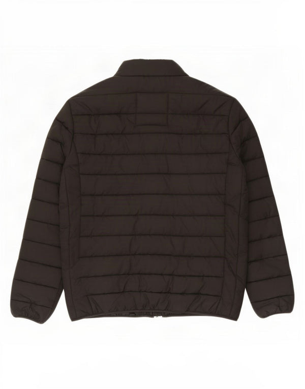 U.S. Polo Assn. Wattierte Herrenjacke UK 42 XL aus schwarzem Nylon