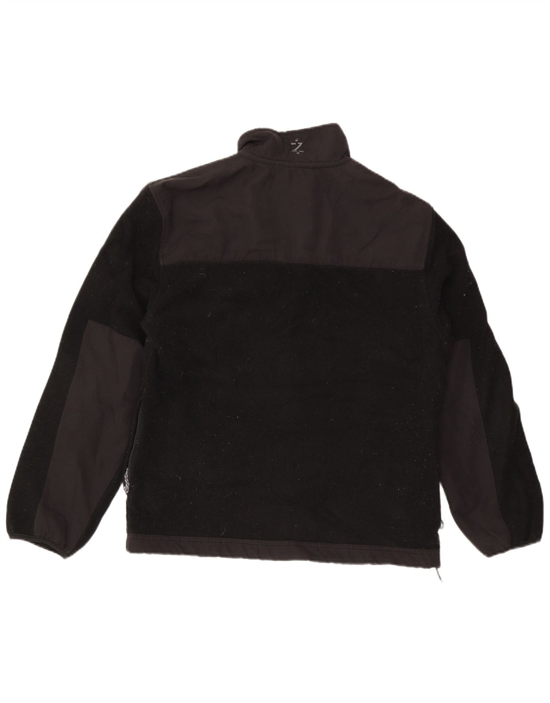 IZOD Herren Fleecejacke UK 38 Medium Schwarz Polyester