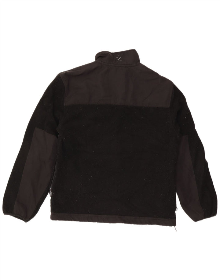 IZOD Herren Fleecejacke UK 38 Medium Schwarz Polyester