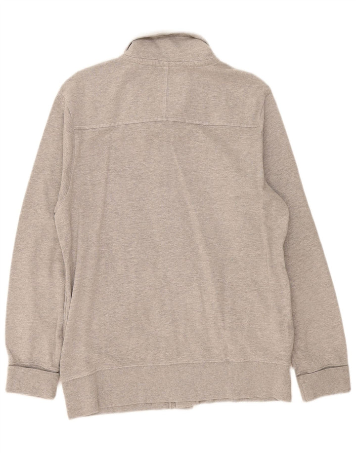 Jack & Jones Herren-Strickjacke, groß, graue Baumwolle