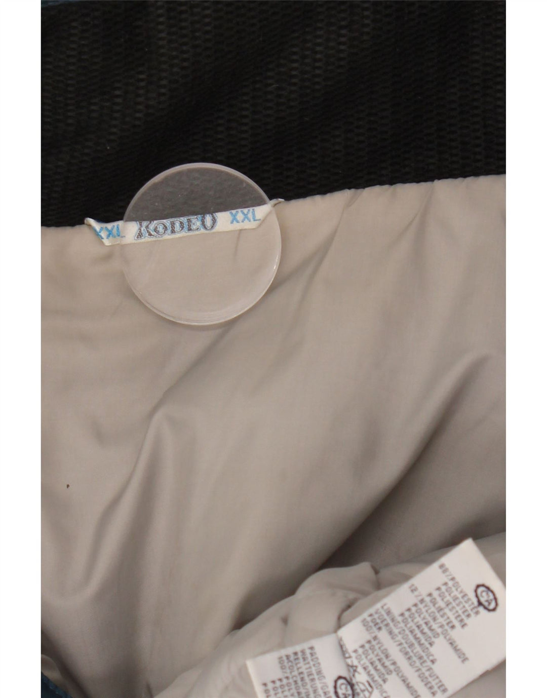 C&A Herren-Windbreakerjacke mit Reißverschluss, UK 44 2XL, Blau, Farbblock-Polyester, Winter