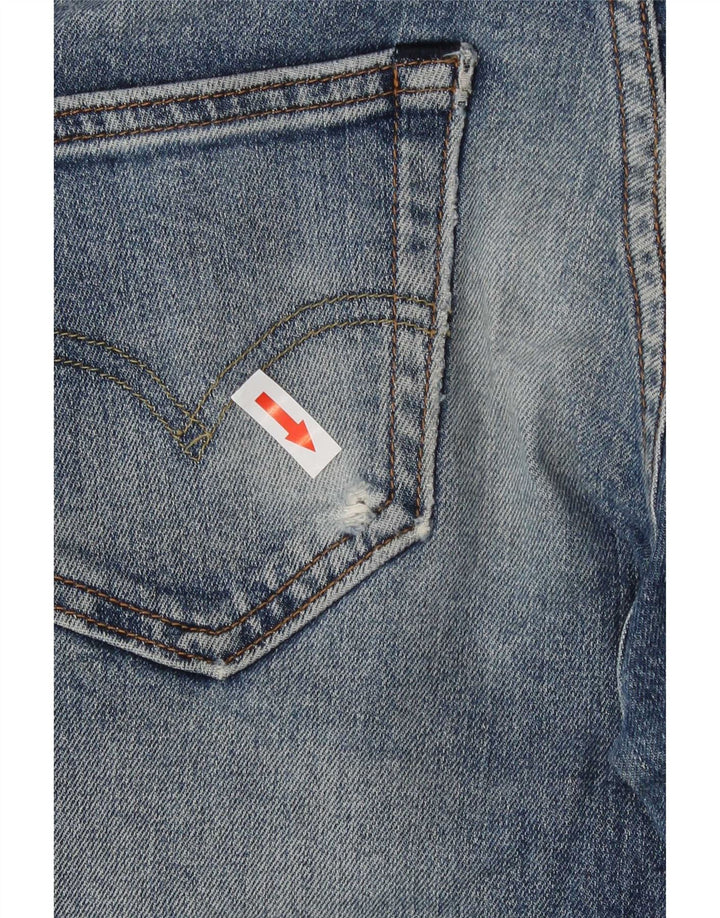 Levi's Damen 511 Slim Jeans W27 L30 Blaue Baumwolle