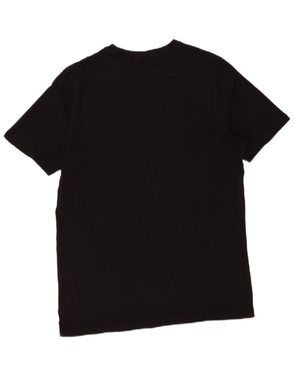 Puma Herren Grafik T-Shirt Top Medium Schwarz