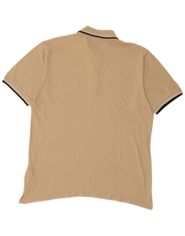 LOTTO Herren Poloshirt 2XL Beige Baumwolle