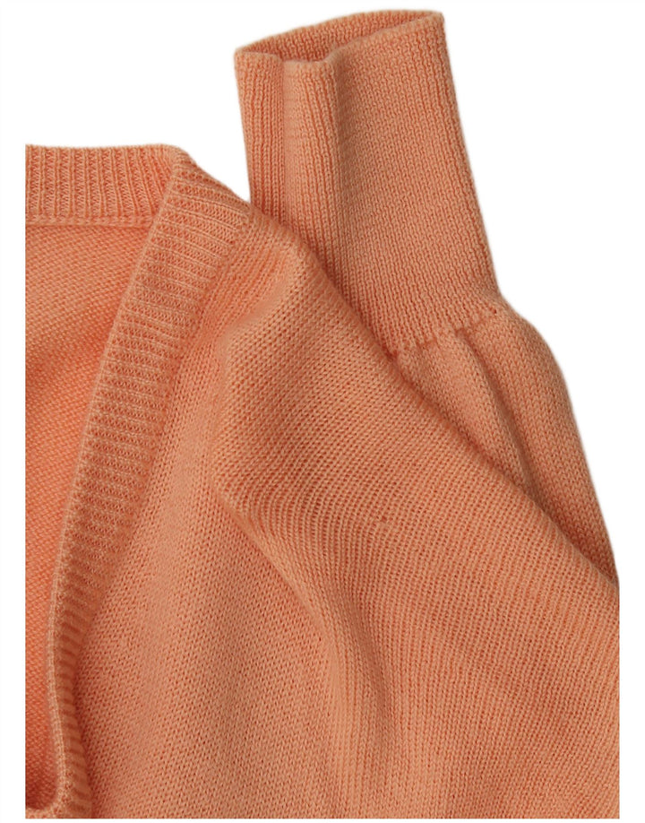 Fila Herren Pullover mit V-Ausschnitt IT 52 Large Orange