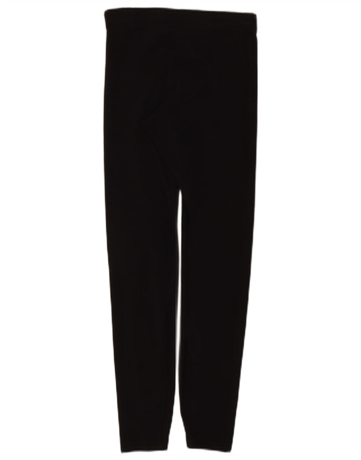 Nike Damen Graphic Leggings UK 10 Small Schwarz