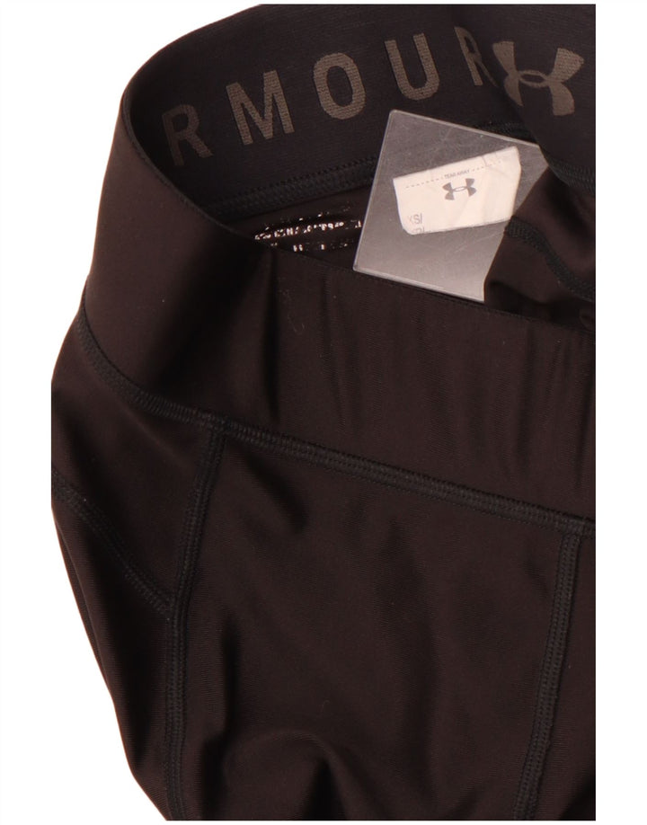 UNDER ARMOUR Damen Leggings UK 4 XS Schwarz