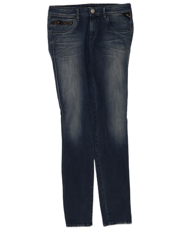 Replay Damen Yasmeen Skinny Jeans W30 L34 Blau