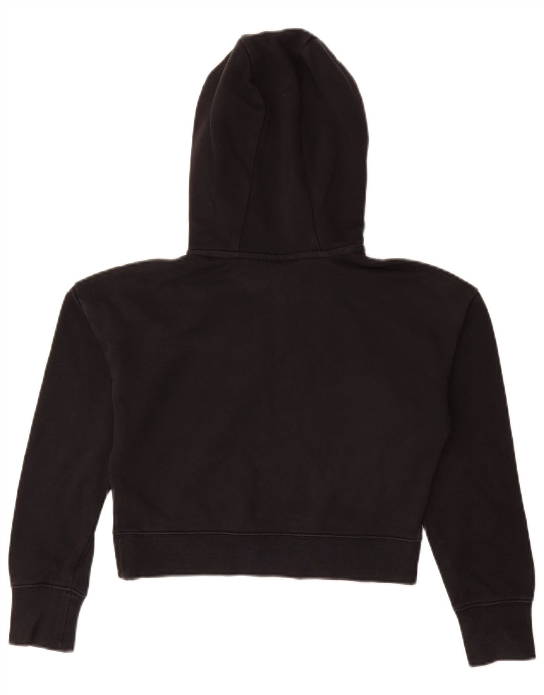 NIKE Crop Graphic Hoodie-Pullover für Mädchen, 12–13 Jahre, Größe L, Schwarz, Baumwolle