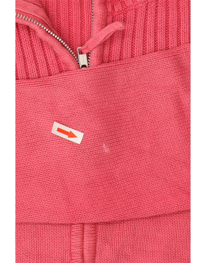 Marks & Spencer Damen-Cardigan-Pullover UK 16 Large Rosa Baumwolle