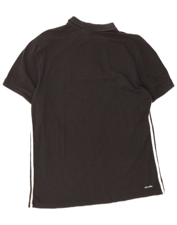 Adidas Herren Climalite Poloshirt XL Schwarz Baumwolle