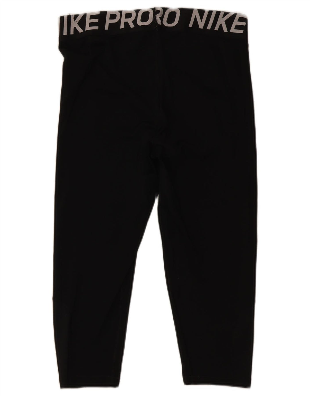 Nike Damen Dri Fit Capri Leggings UK 18 XL Schwarz Polyester