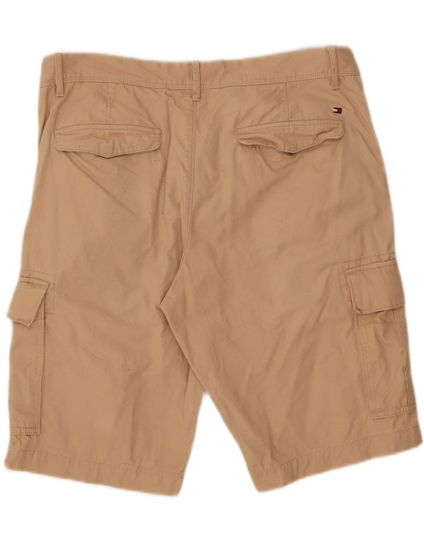 Tommy Hilfiger Herren Cargoshorts W36 Large Beige Baumwolle