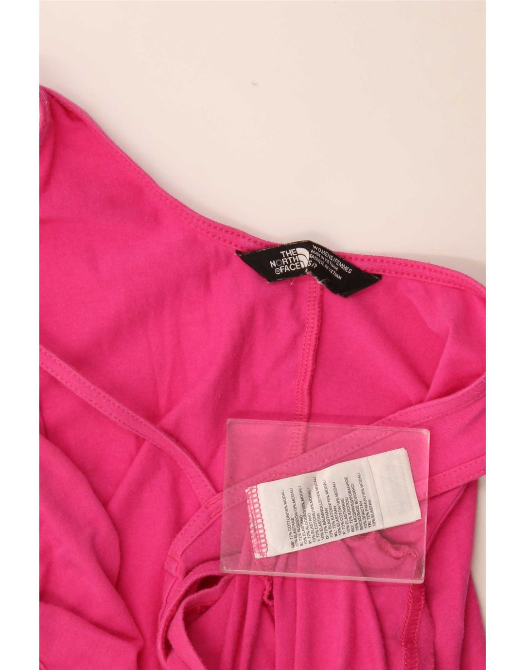 The North Face Damen-Weste-Oberteil UK 8 Small Rosa Baumwolle
