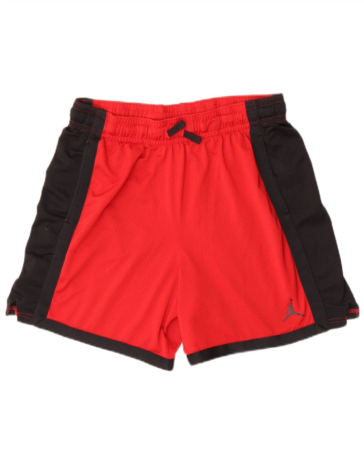 Jordan Herren Dri Fit Sport Shorts XL Rot Colourblock Polyester