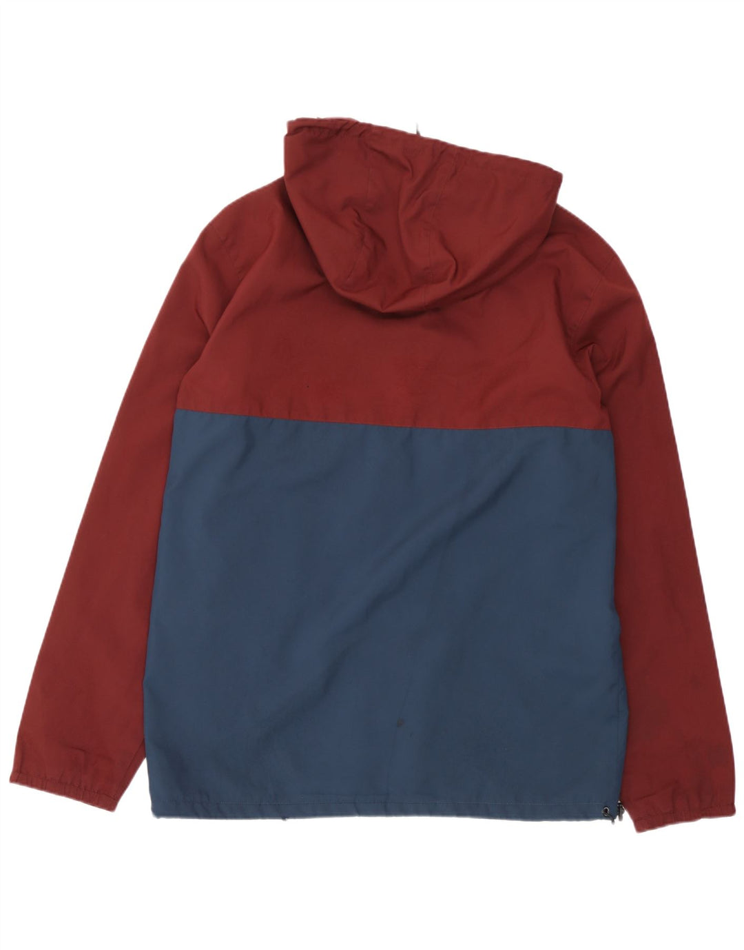 Vans Herren Kapuzenpullover Regenjacke UK 38 Mittel Burgund Farbblock