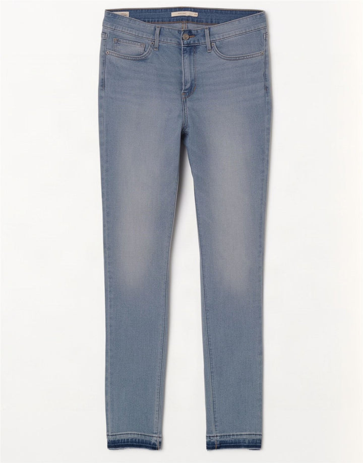 Levi's Damen 711 Skinny Jeans W29 L31 Blaue Baumwolle