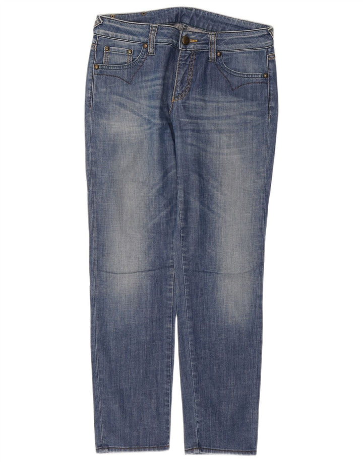Marlboro Classics Damen Straight Jeans W31 L29 Blaue Baumwolle