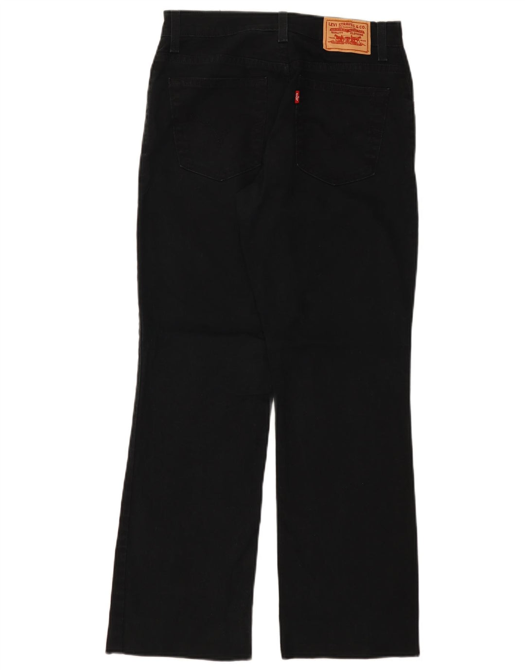 LEVI'S Damen 550 Relaxed Fit Bootcut Jeans US 6 Medium W28 L28 Schwarz