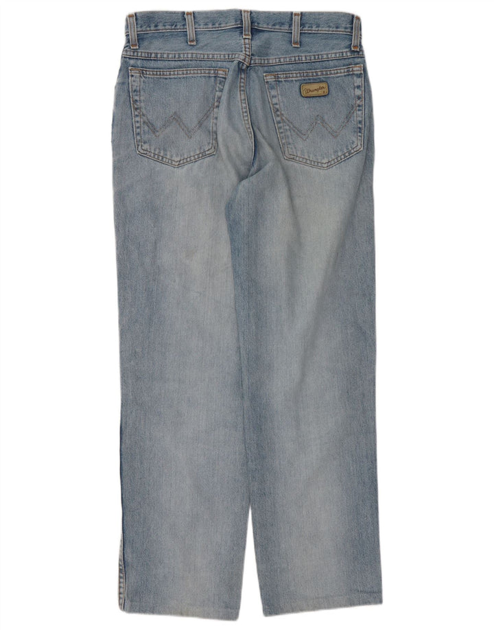 Wrangler Herren Ohio Straight Jeans W33 L29 Blaue Baumwolle