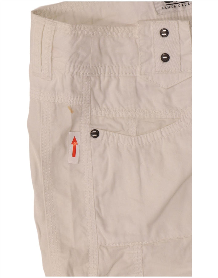 O'Neill Damen Freizeitshorts W29 Small Weiße Baumwolle