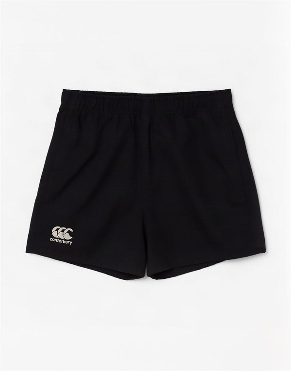 Canterbury Mens Sport Shorts Small Black Polyester