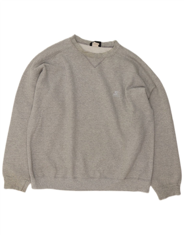 Starter Herren Sweatshirt Pullover XL Grau meliert