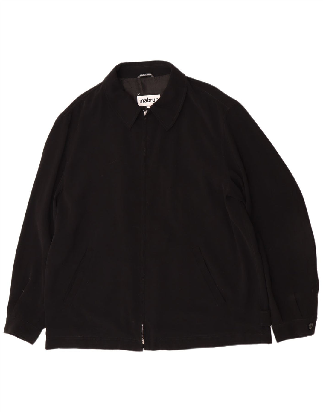 Mabrun Herren Bomberjacke UK 42 XL Schwarz
